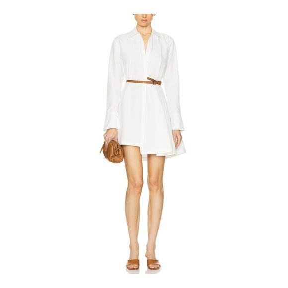 Alexis 'Veni' White Asymmetrical Dress Size S - NWT